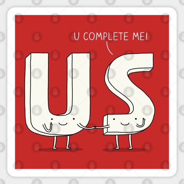 US Sticker by milkyprint